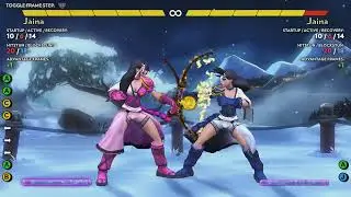 Fantasy Strike - jaina 5 DMG combo