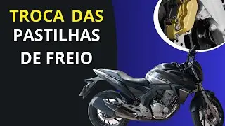 Como Trocar as Pastilhas de Freio Dianteira e Traseira da Twister 250F ABS