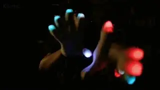 Intense LED Gloves Light Show | Motion Reactive Light Gloves | FuturisticLights.com