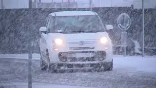 CESENA: E’ arrivata la neve, 30cm caduti nella notte | VIDEO