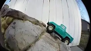 Testing out my new Proline 1956 Ford F-100 body shell on my SCX10