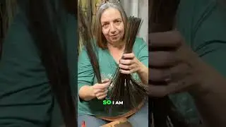 DIY Broom Corn Wreath  Go Big and Go Up! #broommaking #broomwitch #broommaker