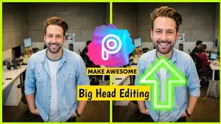 How To Edit Big Head Photo In Mobile Phone For Free With PicsArt