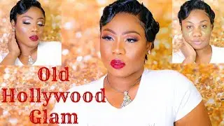 OLD HOLLYWOOD GLAM | USING NEW PRODUCTS |MAKEUPBYJAYTEE