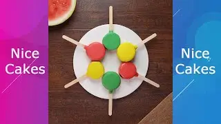 Quickly Watermelon Cakepop Decorating