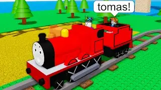 I Drive THOMAS Train BUT He's TOO UNSTABLE to Control