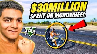 I SPENT $30 Million To Craft The EXTREMELY RARE Mono Wheel in Grand RP| Part - 1