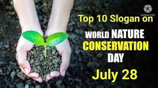 Best 10 Slogan on Nature/World Nature Conservation Day Slogan in English/Save Nature