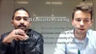 3D Concrete Printing interview 3TU.Bouw