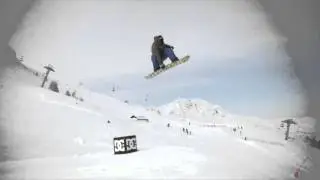 Frontside 1080 on a kicker with Marko Grilc