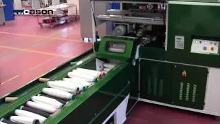 Automatic bobbin stripper for Cops model 1FBM