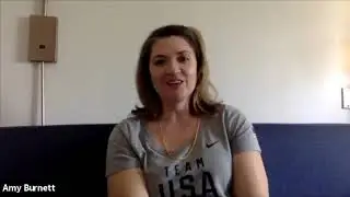 Amy Burnett, a T4 complete paraplegic & Team USA Para Badminton member, talks about online yoga