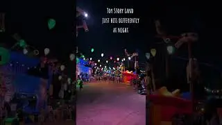 Toy Story Land at Night