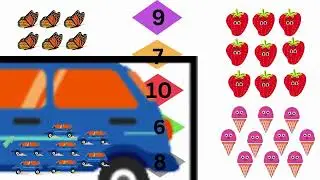 Lets Count and Match Numbers for kids : Worksheet II