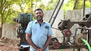 Filter Borewell Drilling Process Kannada