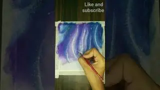 canvas galaxy 🌌painting🎨 #canvaspainting #painting #galaxy#short#nightview