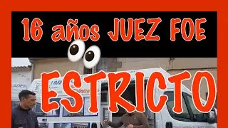 16 AÑOS DE JUEZ FOE ESTRICTO 📢 