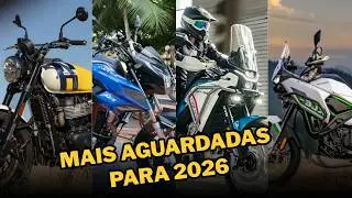 ESSAS MOTOS PROMETEM MUDAR O MERCADO EM 2026! Veja os principais modelos que vão chegar