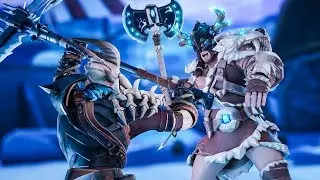 BARBARIANS VS VIKINGS! | A Fortnite Film