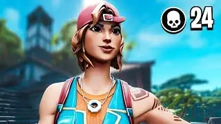 24 Kills Solo VS Squads Win!