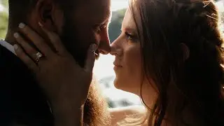 Beautiful intimate cottage dock elopement | Muskoka Wedding Video | Muskoka, Ontario