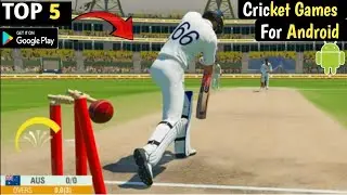 Best graphics new cricket game 2024 android best graphics | Top 5 cricket games for android