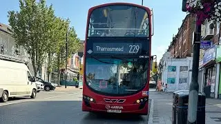 *Route Diversion*LJ60 AXP Arriva London 60Reg VDL DB300 Wright Gemini 2