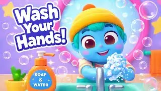 Wash Your Hands Song for Kids (Ages 1&ndash;4) | Fun & Easy 1 minute Sing-Along