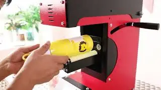 Sublimation Heat Press Machine for Cups, Pens, Water Bottles and Round Elements