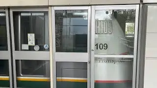 (MÉTRO VAL 208) Trajet Complet Entre 4 Cantons Stade Pierre Mauroy Et CHU Eurasanté Rame HP 109