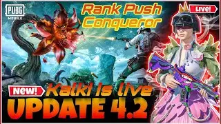 CONQUEROR RANK PUSH BGMI/PUBG UPDATE 4.2  tips & Tricks #verticallivestream #shorts #shortsfeed