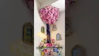 DIY Paper Cherry Blossom Tree Tutorial | How to Make a Kwanzan Cherry Blossom