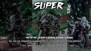 How to Edit Professional Cinematic Bike Photography | Mobile Lightroom PresetsFree Download 🤫🫣