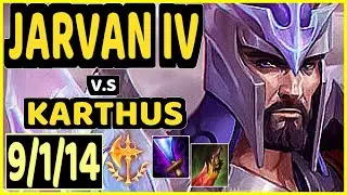 LAMABEAR (JARVAN IV) vs KARTHUS - 9/1/14 KDA JUNGLE CHALLENGER GAMEPLAY - EUW