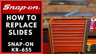 Как заменить направляющие инструментального ящика Snap On - Snap On KR-655
