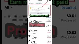 Facebook payout Earn More to get paid problem.Slove fb page 