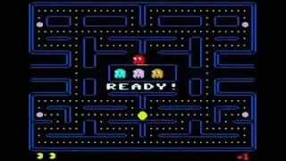 Homebrew Pac-Man (6502 code, ATMega hardware)