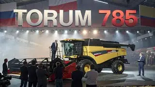 ТОРУМ 785 &ndash; Русский монстр уборки! Самый мощный комбайн России в действии! 🚜🔥