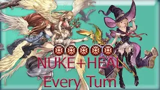 [Granblue Fantasy] Fire staff character only [Full-auto] Challenge ft.Elmott