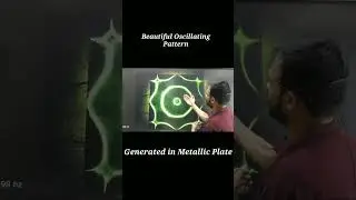 Beautiful Standing Wave Pattern in Metallic Plates @physicsforall5767