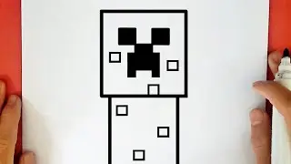 COMMENT DESSINER UN CREEPER DE MINECRAFT