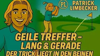 Geile Treffer, lange & gerade Schläge ⛳️ - Der Trick liegt in der Beinarbeit! #golftip #beinarbeit