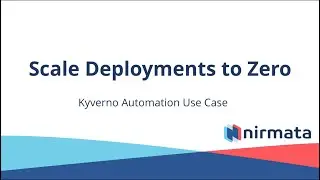 Kyverno Use Case: Automatically scale failed deployments to zero