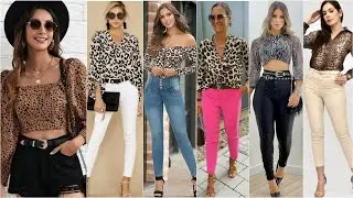 PRECIOSOS OUTFITS CON BLUSAS EN ESTAMPADO DE ANIMAL PRINT 👚🐯 MODA 2022 – 2023 😍✨