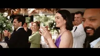Fun Mealtime Entertainment, Golden Sand, Sax Party & Gorgeous Couple - Carbis Bay Wedding, Cornwall