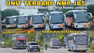UNIT TERBARU NPM JB5 AKAN SEGERA HADIR RAMAIKAN LINTAS PADANG-JAKARTA RAME BUS YG BERANGKAT 