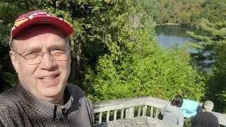 PINK LAKE a Meromictic lake in Gatineau Park, Qu&eacute;bec! Deep Green During Aug. &  Sept. due to Algae!
