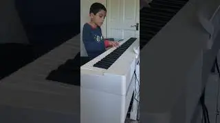 Luke's own improvised piano composition, Monday 4th Aug. 2025. 
