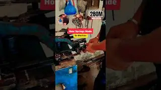 How Springs are Made on DIY Machine (Automatically) Iron Craft Engineering Best Techniques Methods