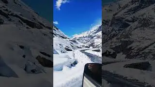 snow ❄️ 🏔 khoksar  h.p 🫣🫣 10.10.2025